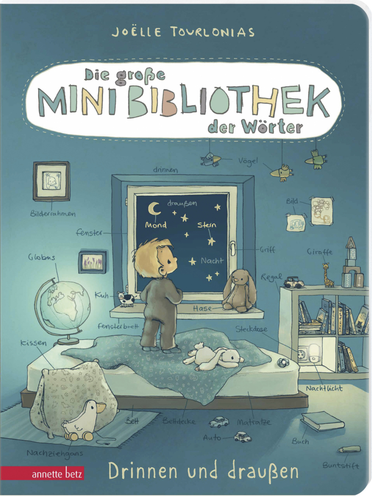 Die große Mini-Bibliothek der Wörter - Drinnen und draußen (Die Mini-Bibliothek der Wörter, Bd.) main product photo