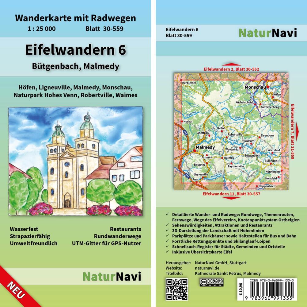 Eifelwandern 6 - Bütgenbach, Malmedy main product photo