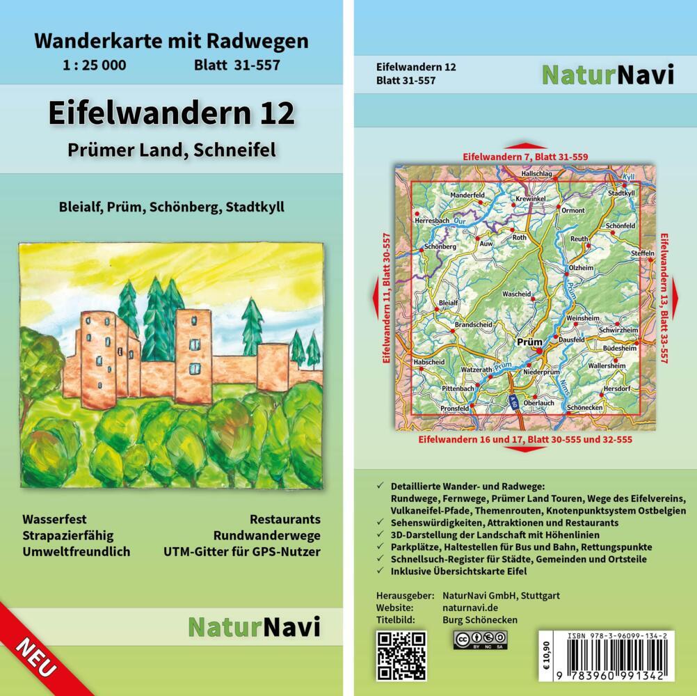 Eifelwandern 12 - Prümer Land, Schneifel main product photo