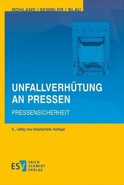 Unfallverhütung an Pressen main product photo