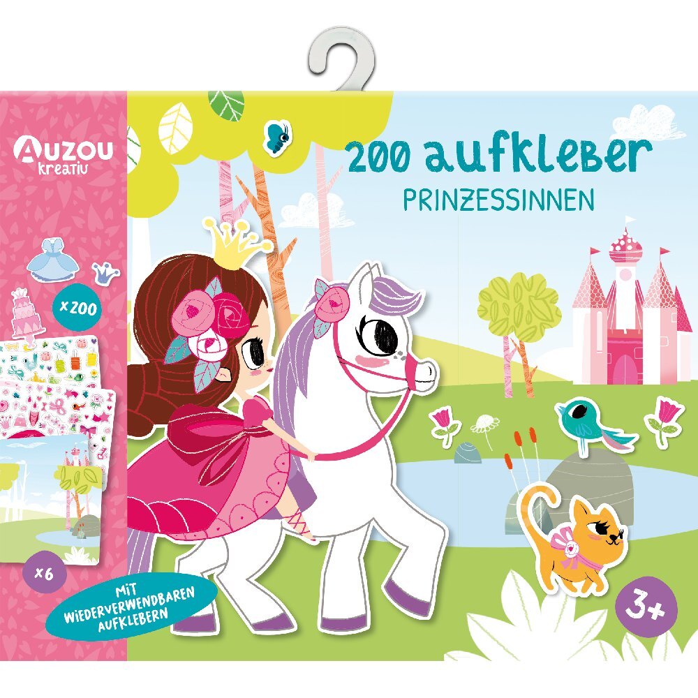200 Aufkleber - Prinzessinnen main product photo
