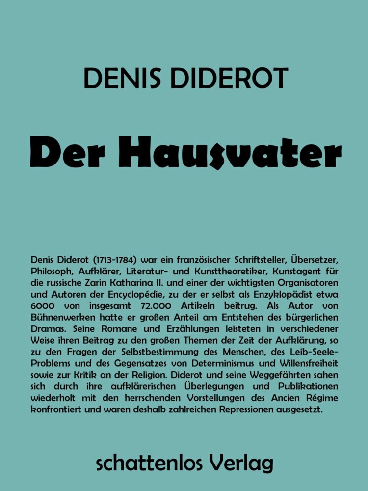 Der Hausvater main product photo