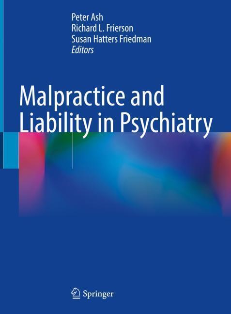Malpractice and Liability in Psychiatry main product photo