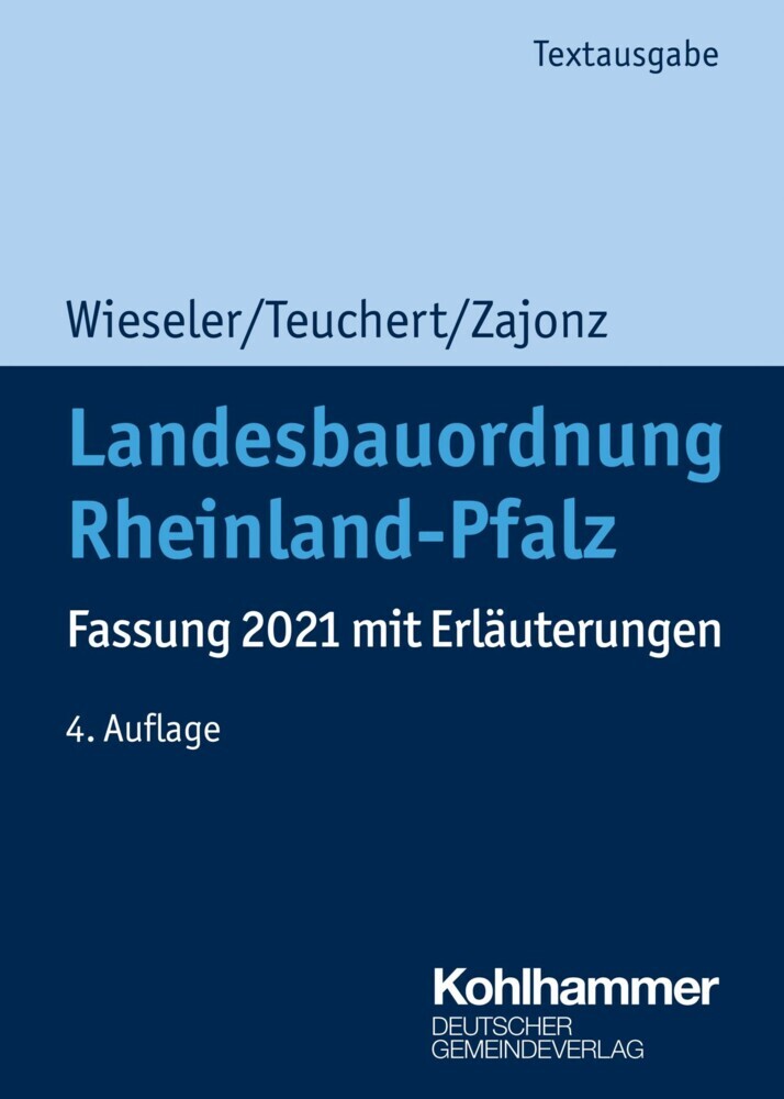 Landesbauordnung Rheinland-Pfalz main product photo
