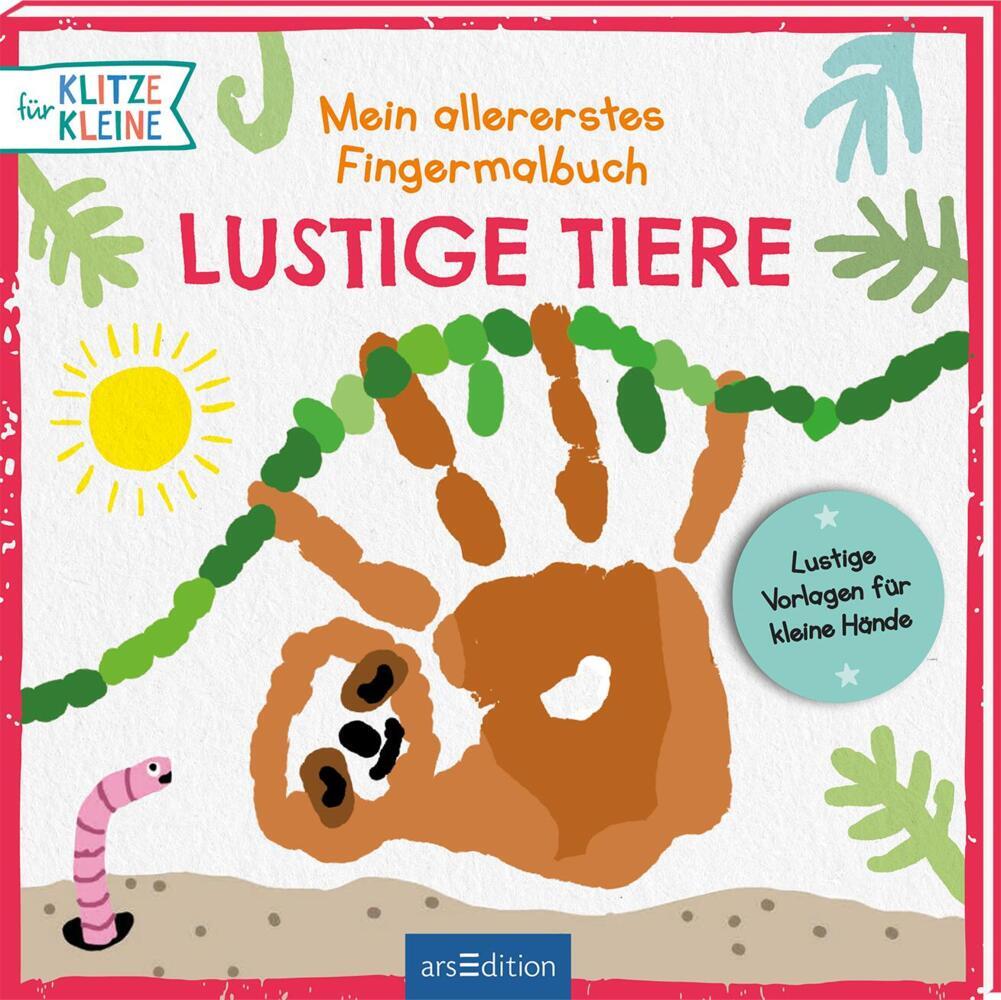 Mein allererstes Fingermalbuch - Lustige Tiere main product photo