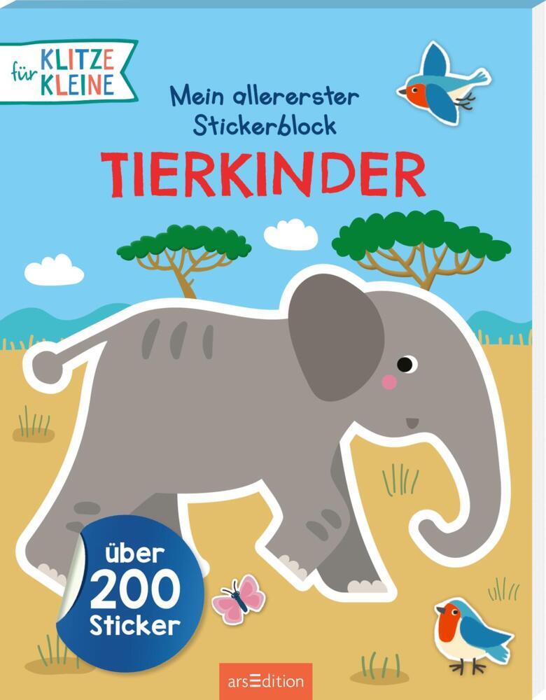 Mein allererster Stickerblock - Tierkinder main product photo