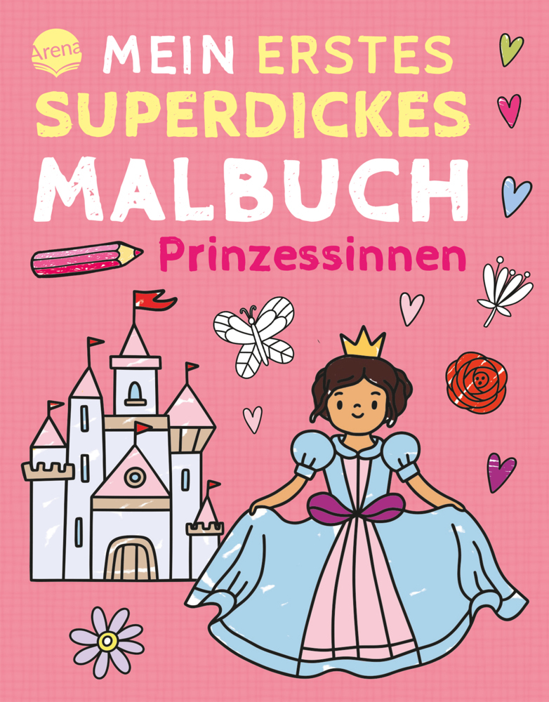 Mein erstes superdickes Malbuch. Prinzessinnen main product photo