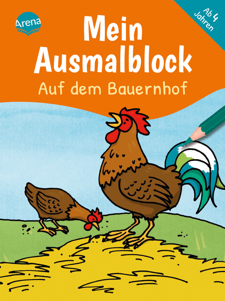 Mein Ausmalblock. Auf dem Bauernhof main product photo