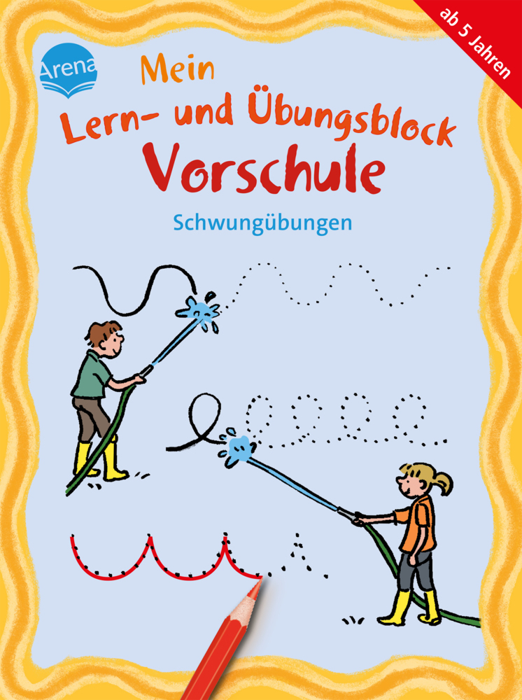 Mein Lern- und Übungsblock Vorschule. Schwungübungen main product photo