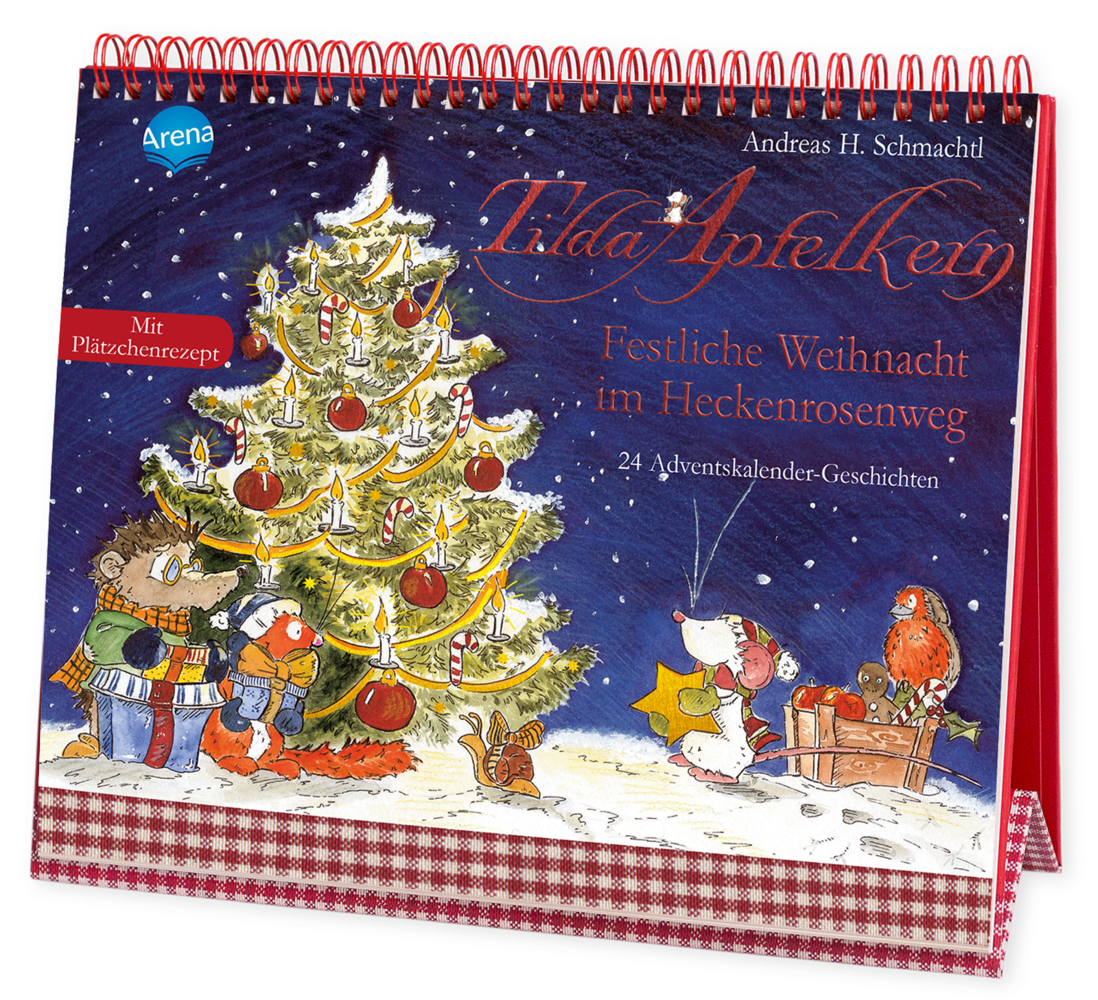 Tilda Apfelkern. Festliche Weihnacht im Heckenrosenweg. 24 Adventskalender-Geschichten main product photo