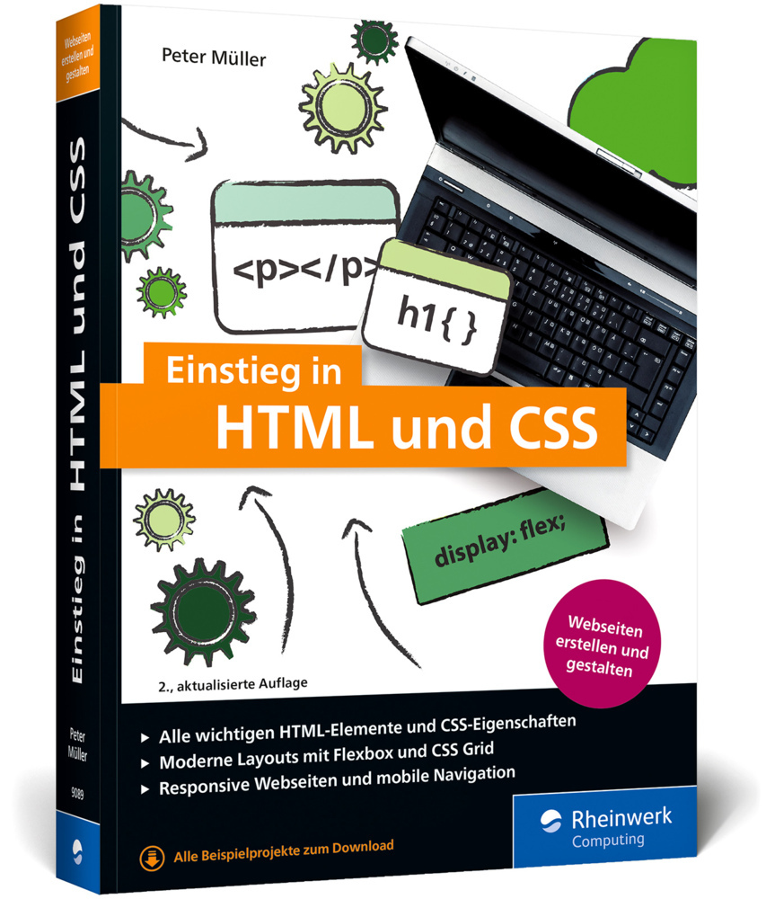 Einstieg in HTML und CSS main product photo