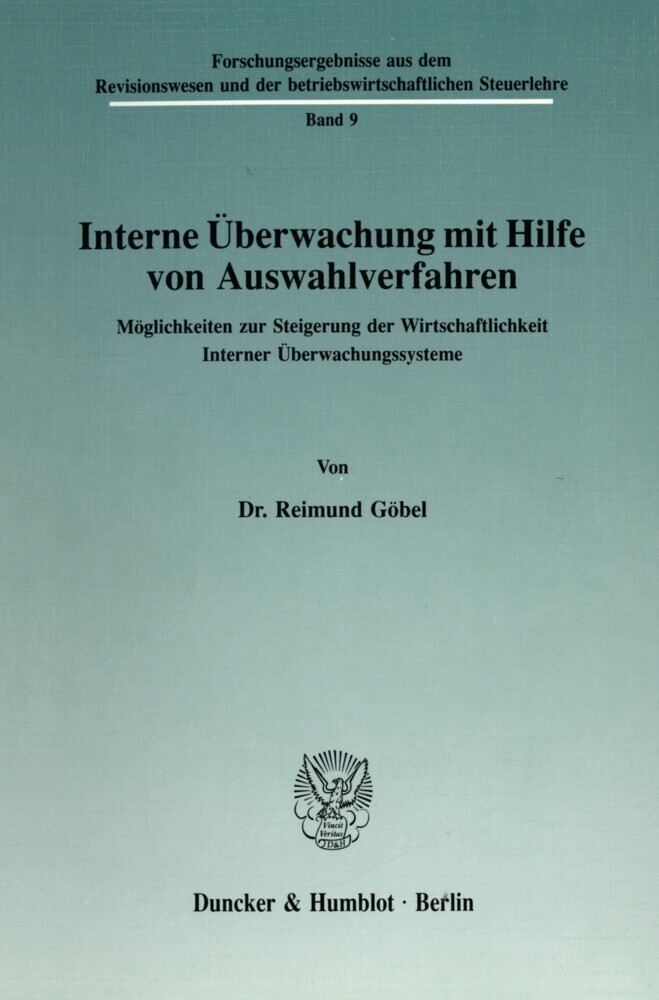 Interne Überwachung mit Hilfe von Auswahlverfahren. main product photo