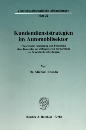 Kundendienststrategien im Automobilsektor.