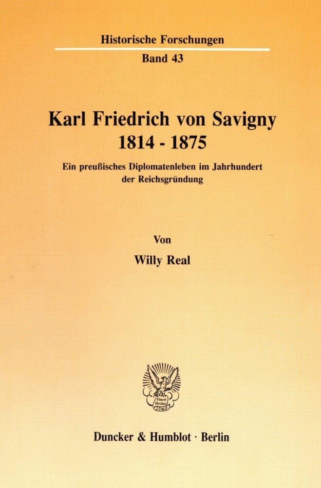 Karl Friedrich von Savigny 1814-1875. main product photo