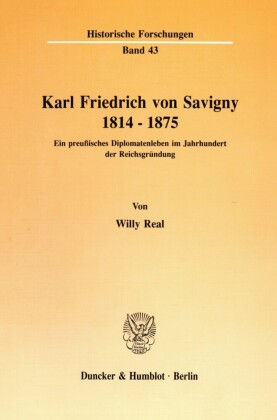 Karl Friedrich von Savigny 1814-1875.