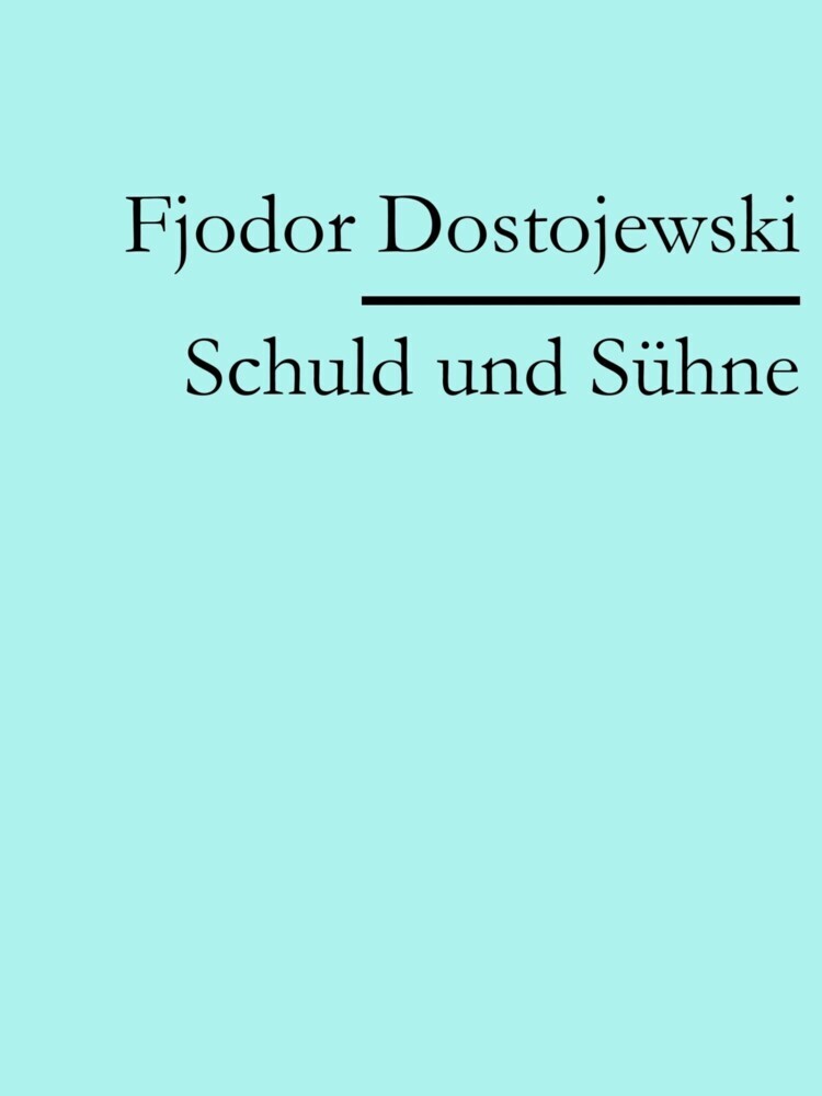 Schuld und Sühne main product photo