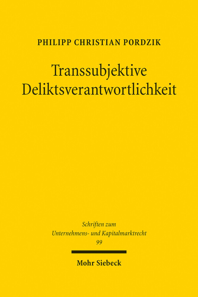 Transsubjektive Deliktsverantwortlichkeit main product photo