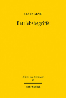 Betriebsbegriffe