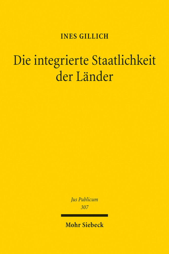 Die integrierte Staatlichkeit der Länder main product photo