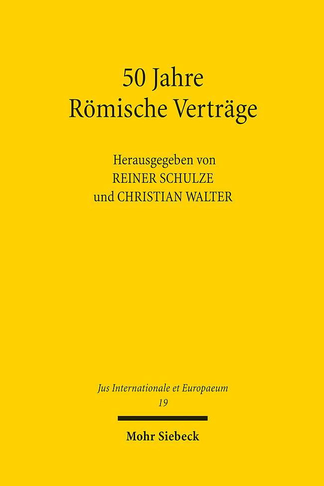 50 Jahre Römische Verträge main product photo