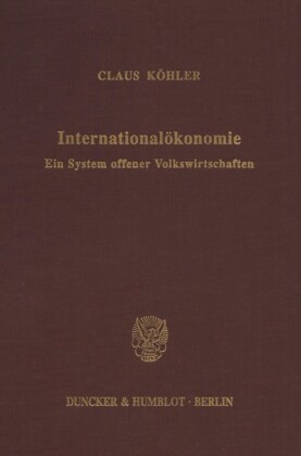 Internationalökonomie.