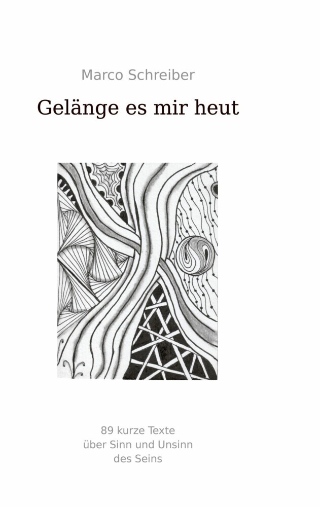 Gelänge es mir heut main product photo