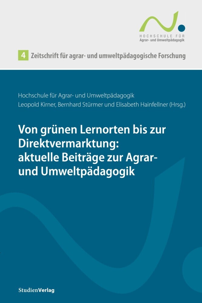 Zeitschrift für agrar- und umweltpädagogische Forschung 4 main product photo