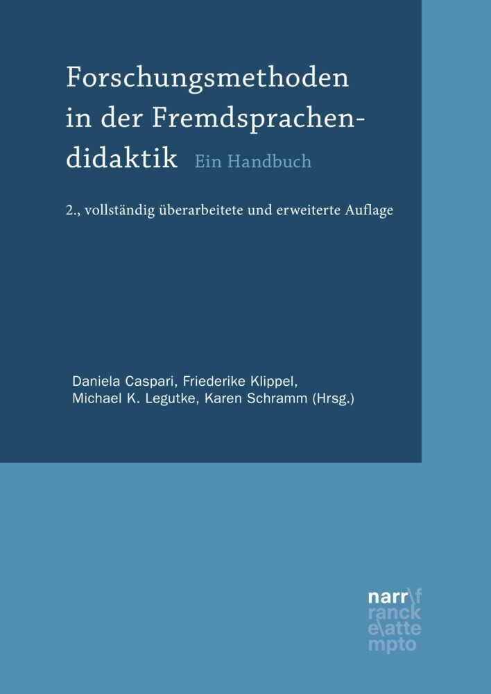 Forschungsmethoden in der Fremdsprachendidaktik main product photo