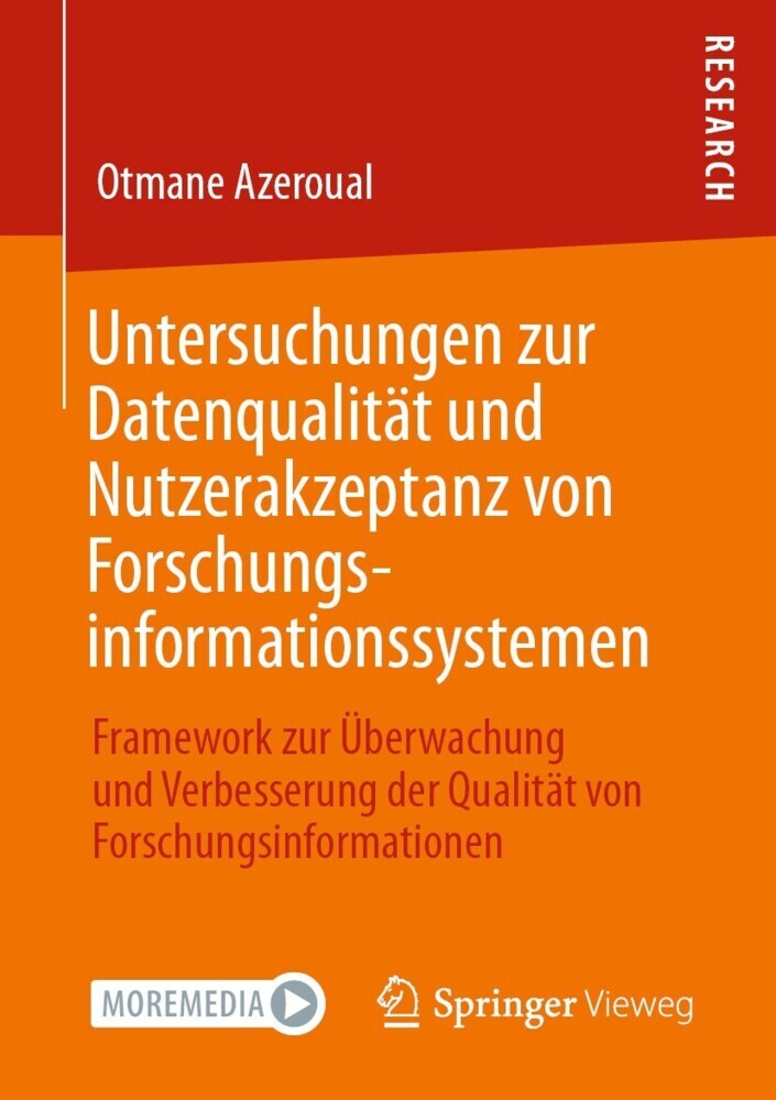 Untersuchungen zur Datenqualität und Nutzerakzeptanz von Forschungsinformationssystemen main product photo