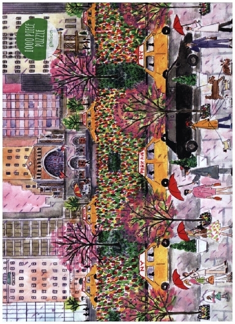Michael Storrings Spring on Park Avenue 1000 Piece Puzzle main product photo