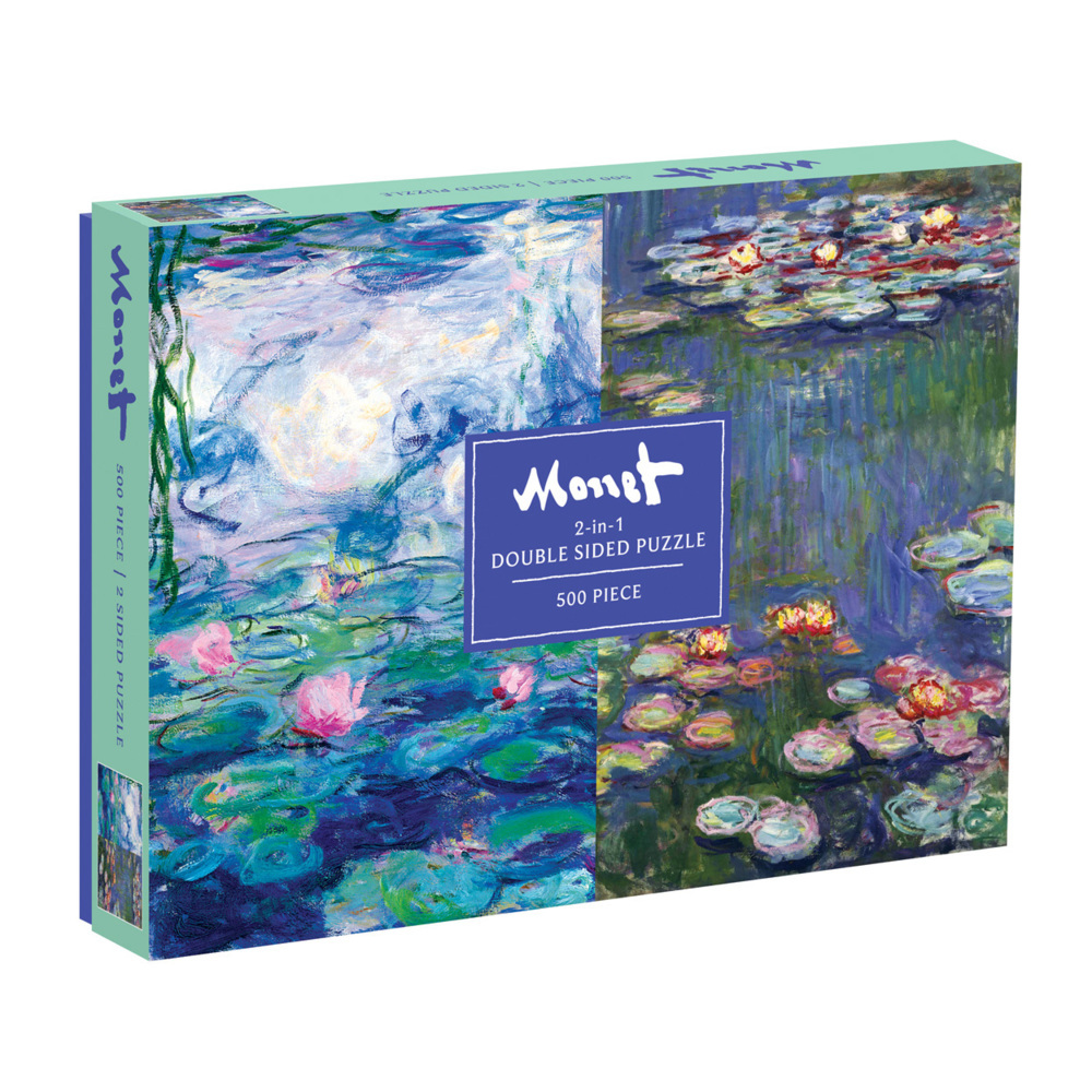 Monet 500 Piece Double Sided Puzzle main product photo