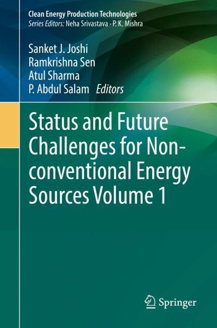 Status and Future Challenges for Non-conventional Energy Sources Volume 1 main product photo