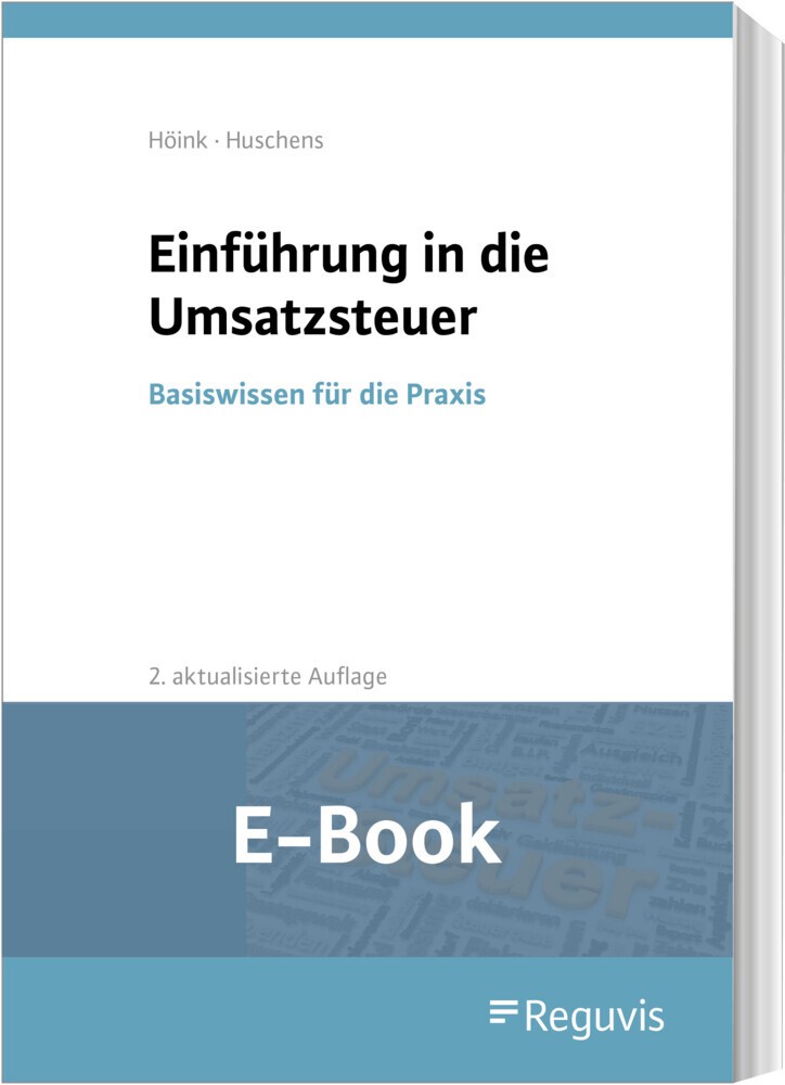 Einführung in die Umsatzsteuer (E-Book) main product photo