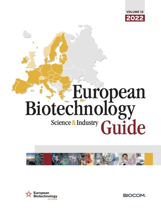 12th European Biotechnology Science & Industry Guide 2022 main product photo