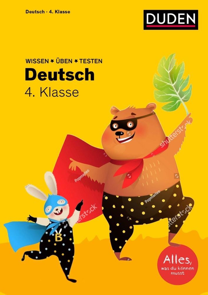 Wissen - Üben - Testen: Deutsch 4. Klasse main product photo