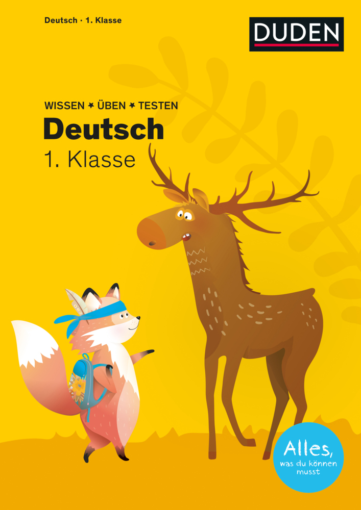 Wissen - Üben - Testen: Deutsch 1. Klasse main product photo