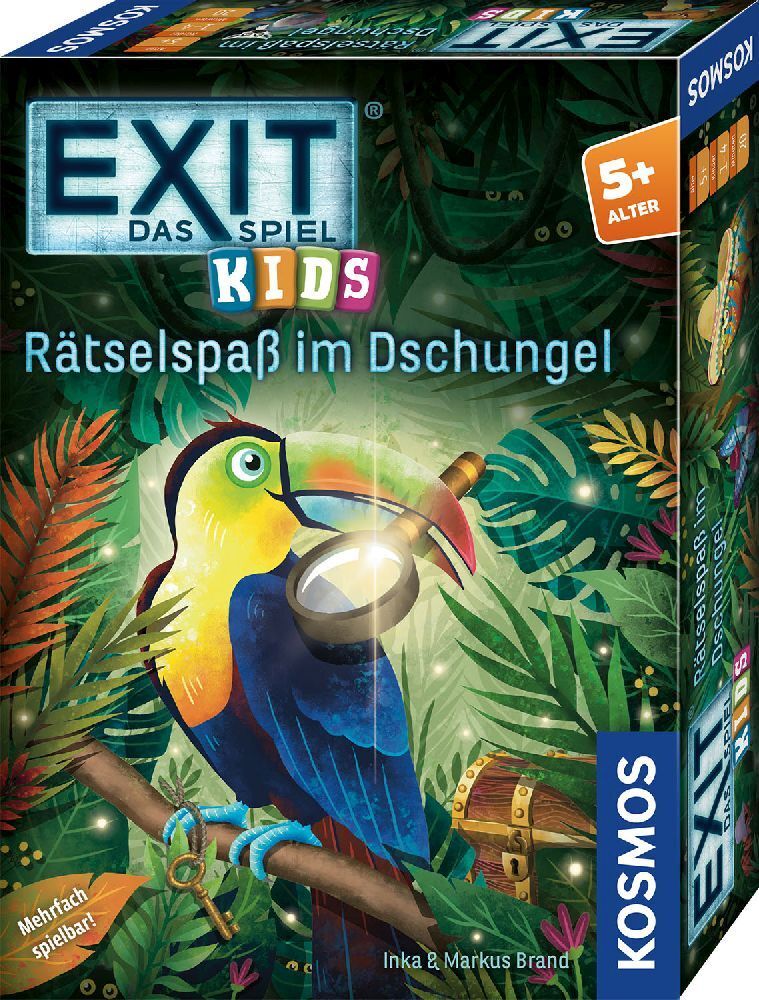 EXIT® - Das Spiel Kids: Rätselspaß im Dschungel main product photo