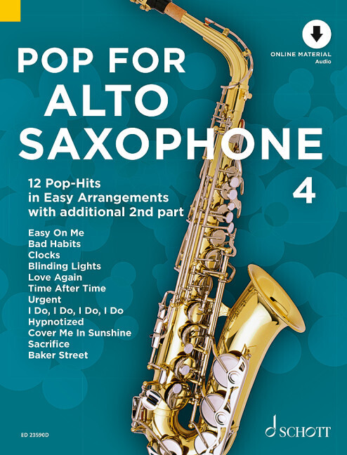 Pop For Alto Saxophone 4 main product photo