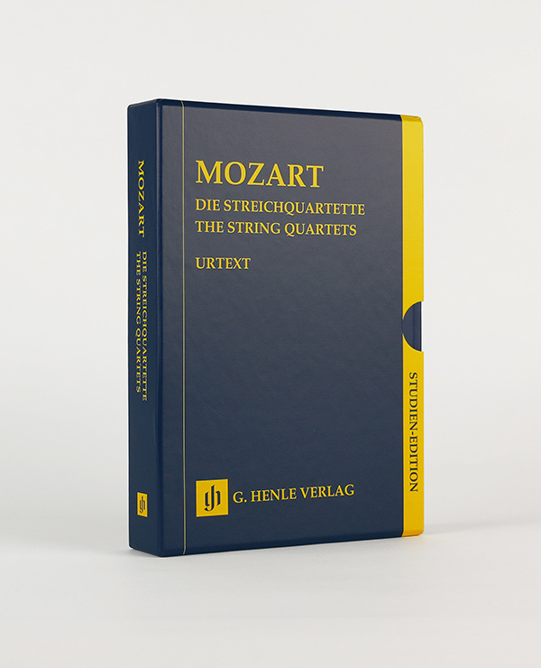 Wolfgang Amadeus Mozart - Die Streichquartette - 4 Bände im Schuber main product photo