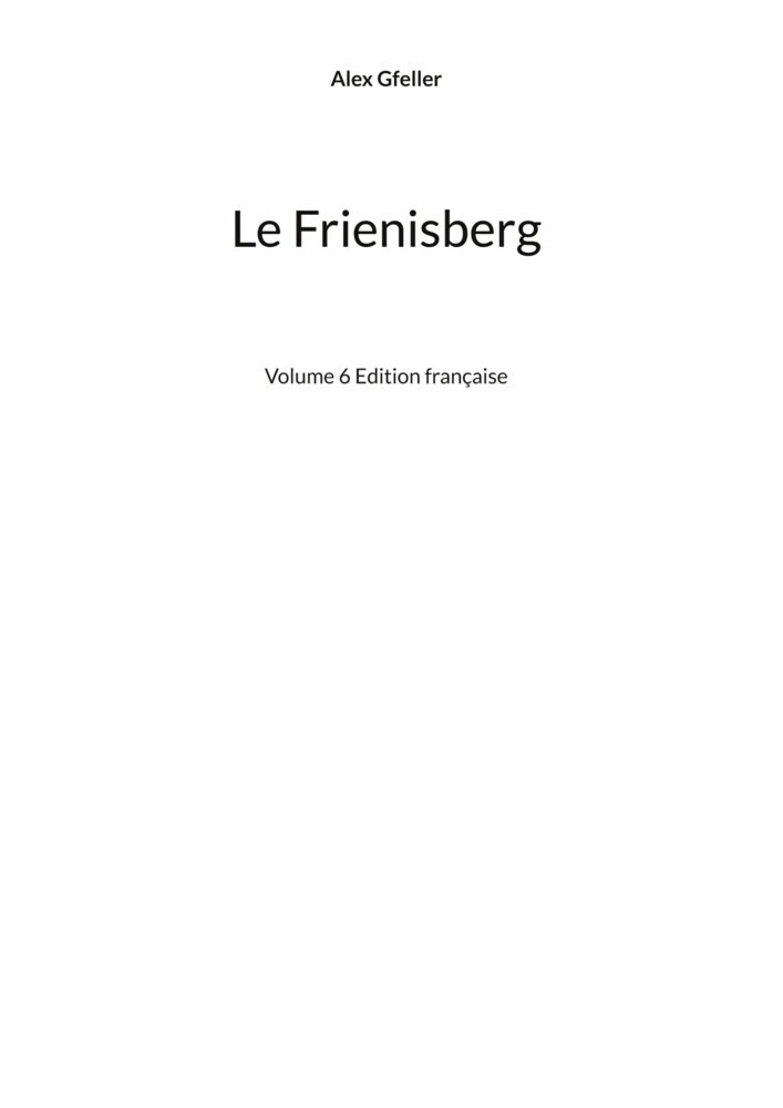 Le Frienisberg main product photo