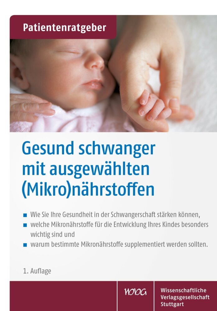 Gesund schwanger mit ausgewählten (Mikro)nährstoffen main product photo