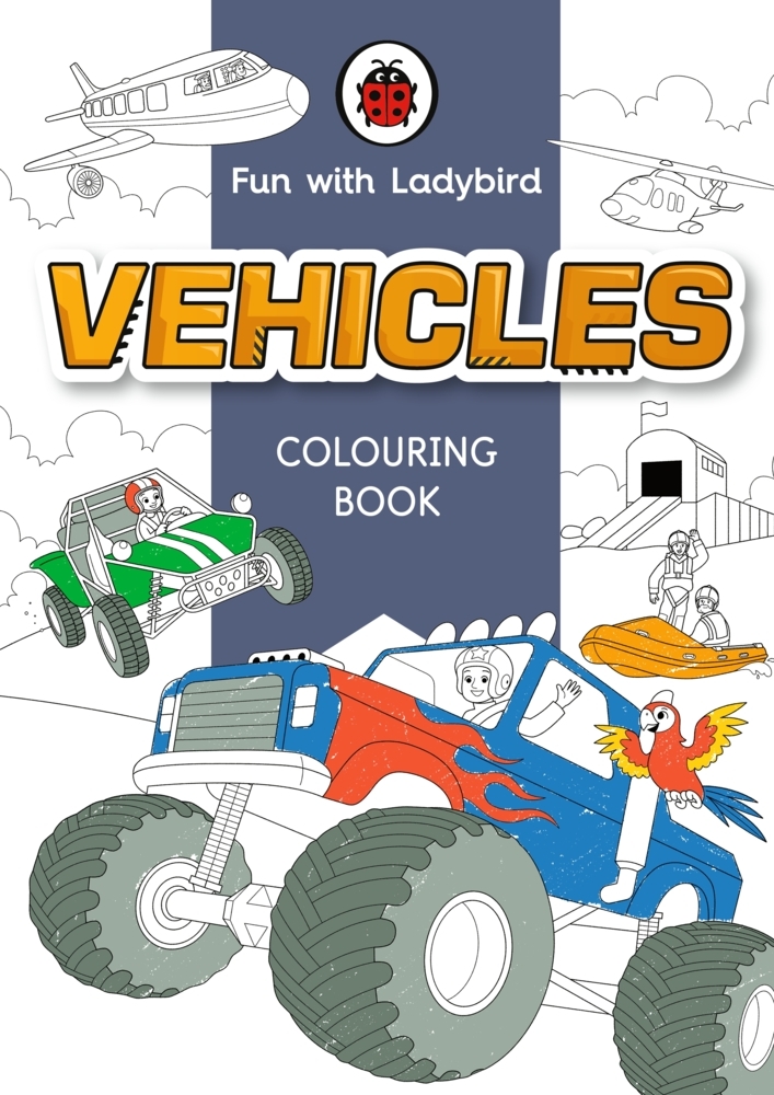 Fun With Ladybird: Colouring Book: Vehicles main product photo