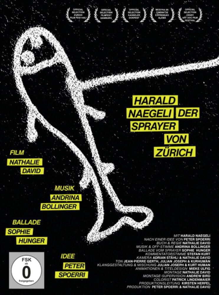 Harald Naegeli - Der Sprayer, 1 DVD main product photo