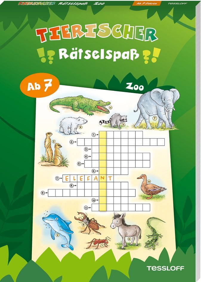 Tierischer Rätselspaß. Zoo main product photo