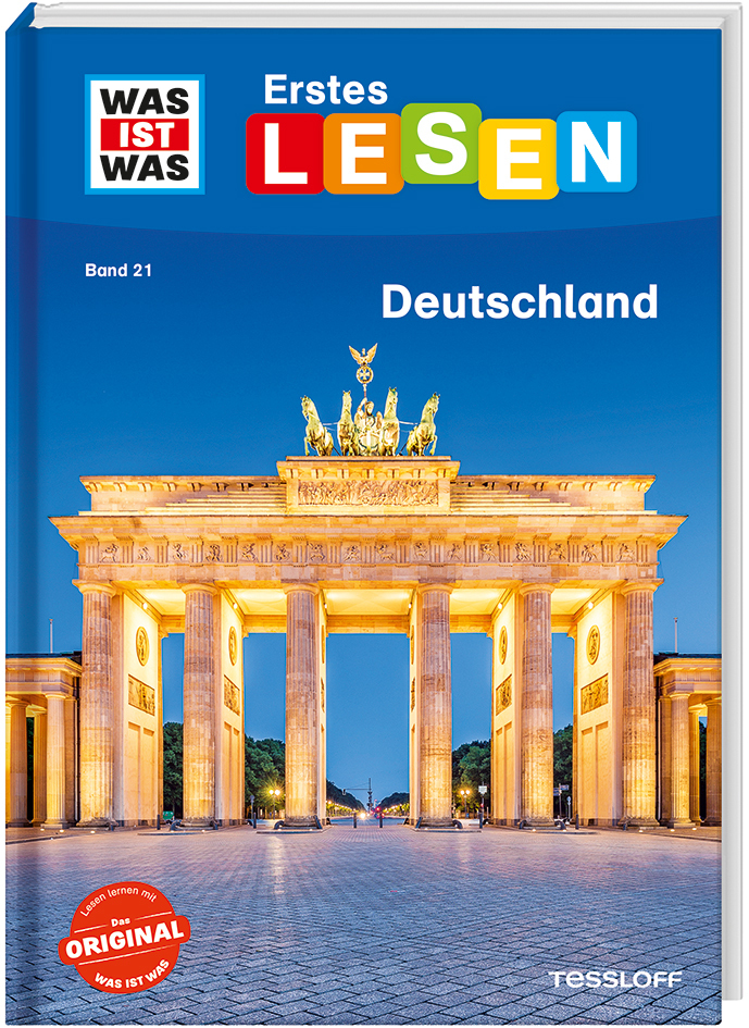 WAS IST WAS Erstes Lesen Band 21. Deutschland main product photo
