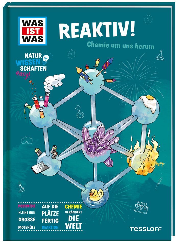 WAS IST WAS Naturwissenschaften easy! Chemie. Reaktiv! main product photo