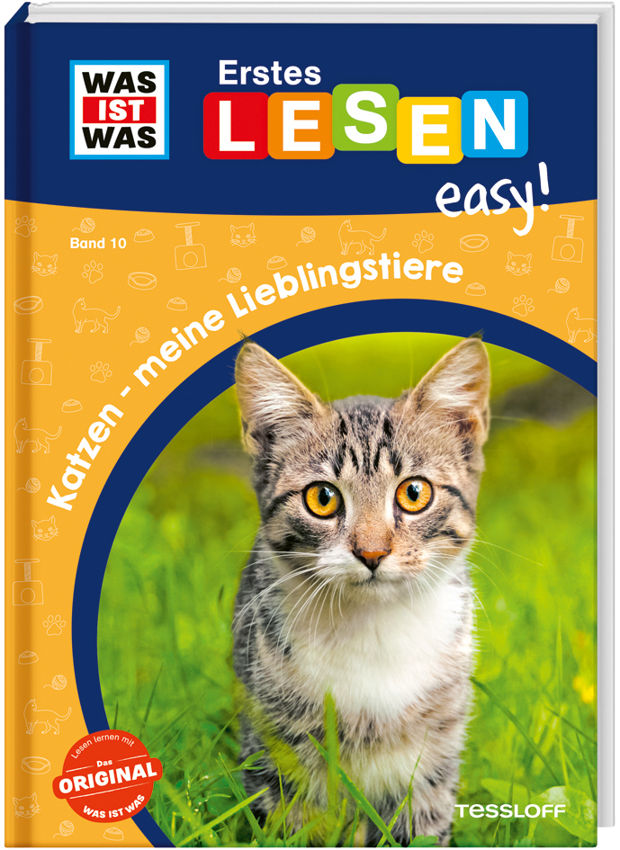 WAS IST WAS Erstes Lesen easy! Band 10. Katzen - meine Lieblingstiere main product photo
