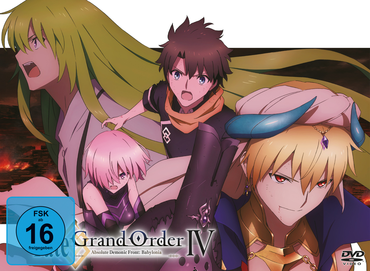 Fate/Grand Order Absolute Demonic Front: Babylonia. Vol.4, 2 DVD main product photo