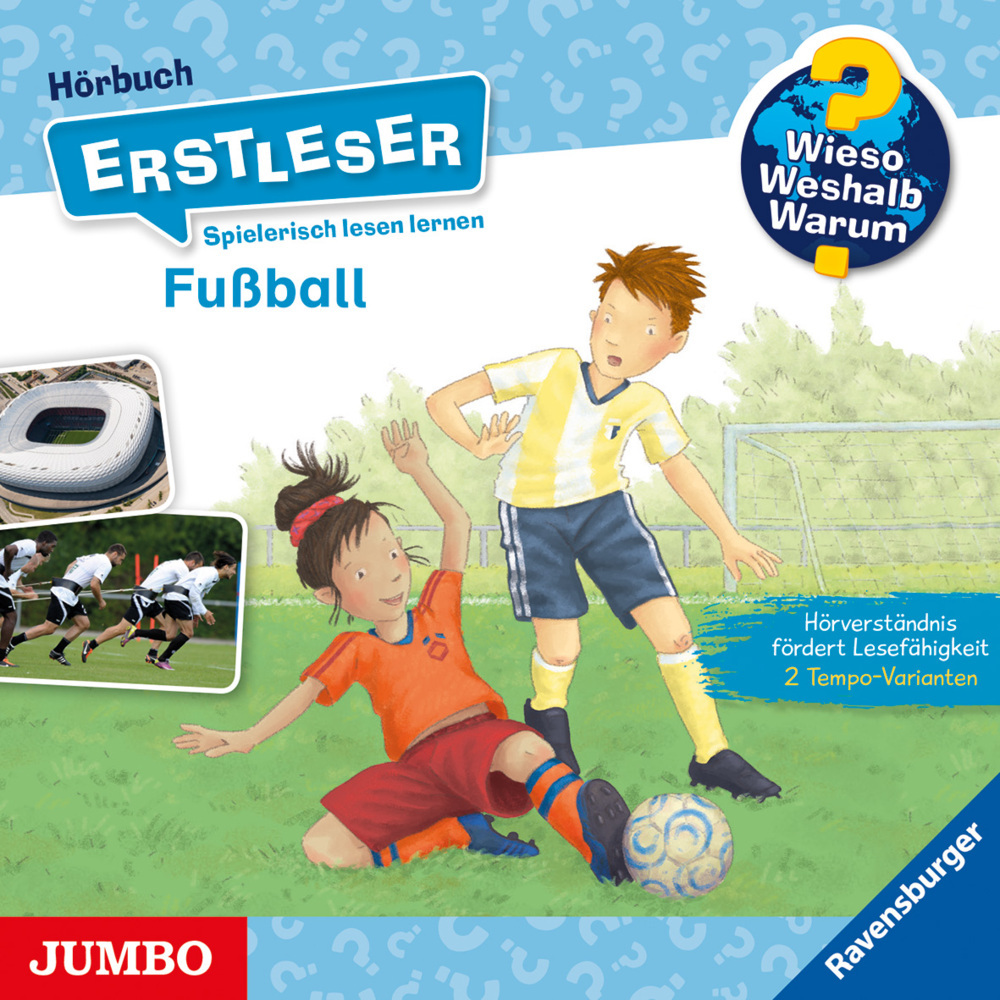 Wieso? Weshalb? Warum? Erstleser. Fußball, Audio-CD main product photo