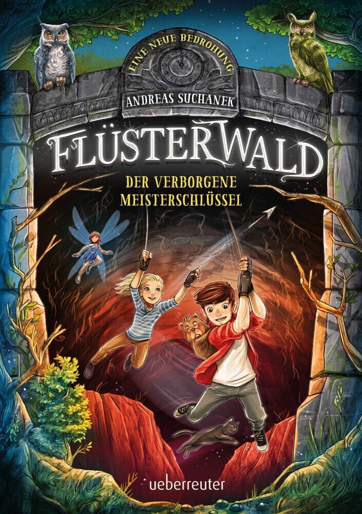 Flüsterwald - Eine neue Bedrohung. Der verborgene Meisterschlüssel. (Flüsterwald, Staffel II, Bd. 1) main product photo